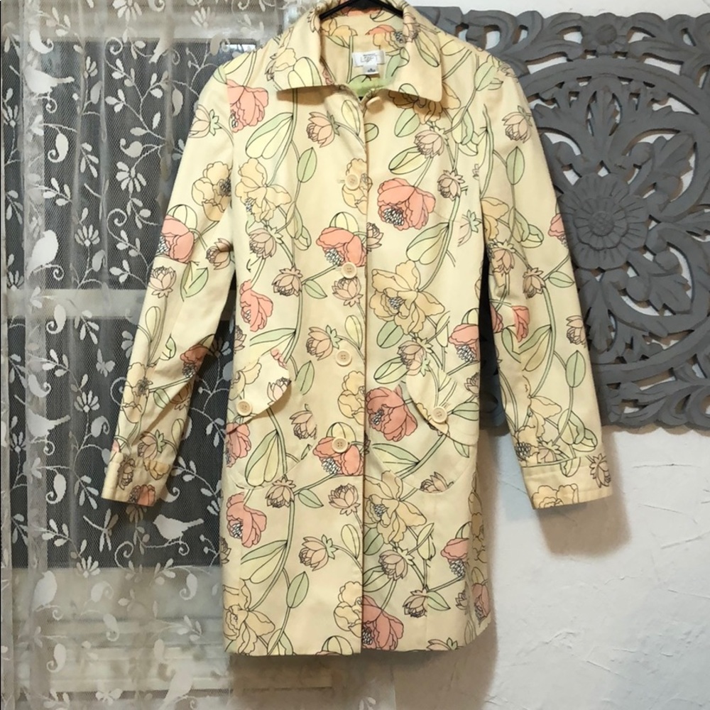 Ann Taylor Loft, Spring Floral Trench Coat